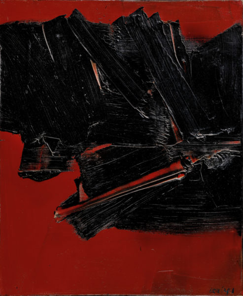 Pierre Soulages - Peinture.